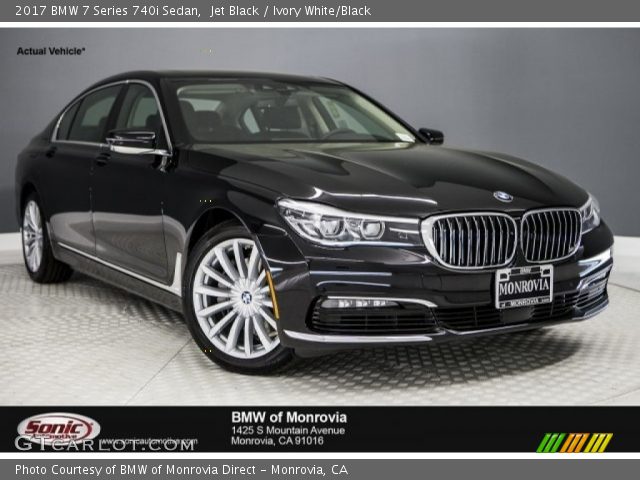 2017 BMW 7 Series 740i Sedan in Jet Black