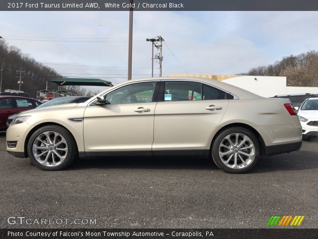 2017 Ford Taurus Limited AWD in White Gold