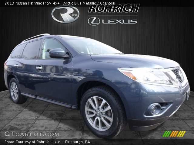 2013 Nissan Pathfinder SV 4x4 in Arctic Blue Metallic