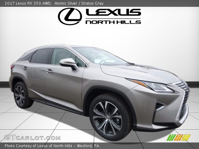 2017 Lexus RX 350 AWD in Atomic Silver