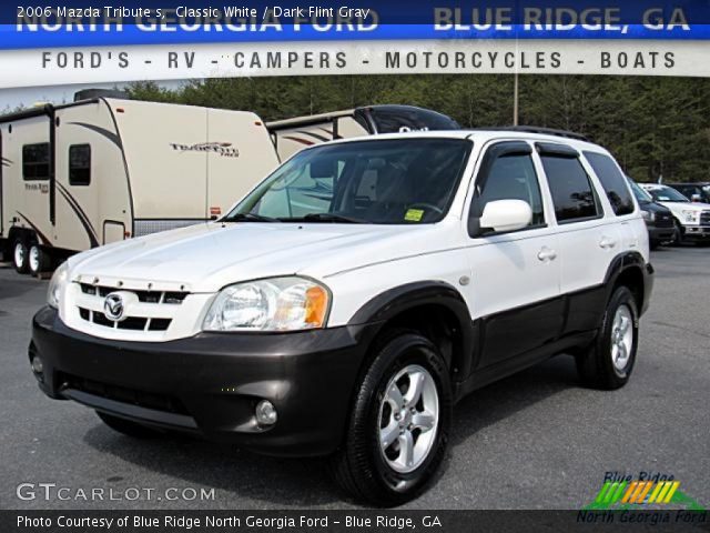2006 Mazda Tribute s in Classic White
