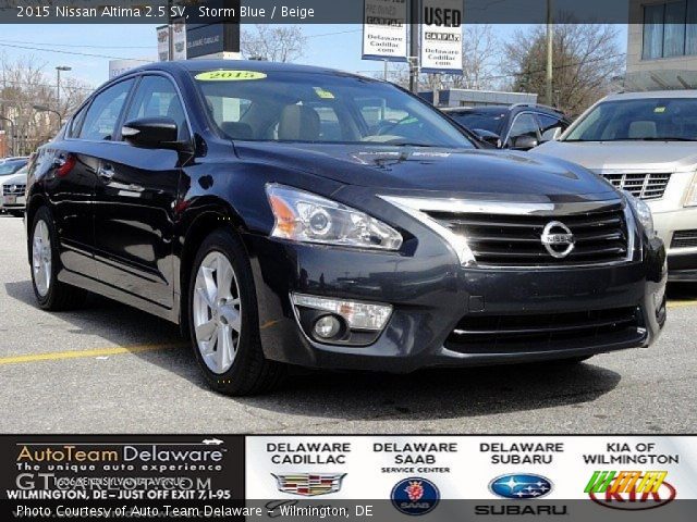 2015 Nissan Altima 2.5 SV in Storm Blue