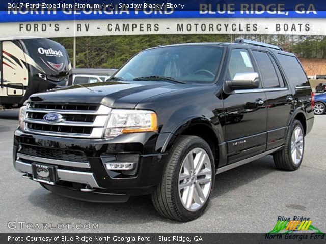 2017 Ford Expedition Platinum 4x4 in Shadow Black