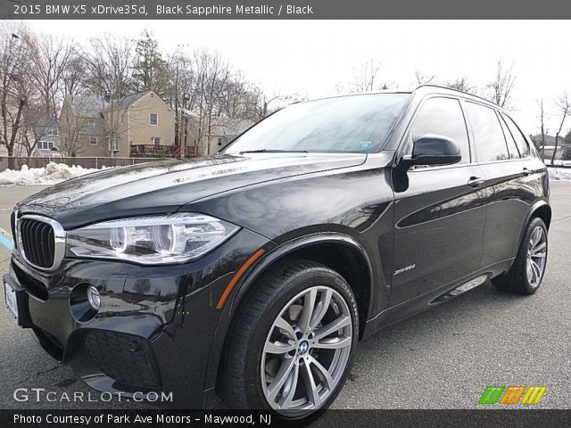 2015 BMW X5 xDrive35d in Black Sapphire Metallic