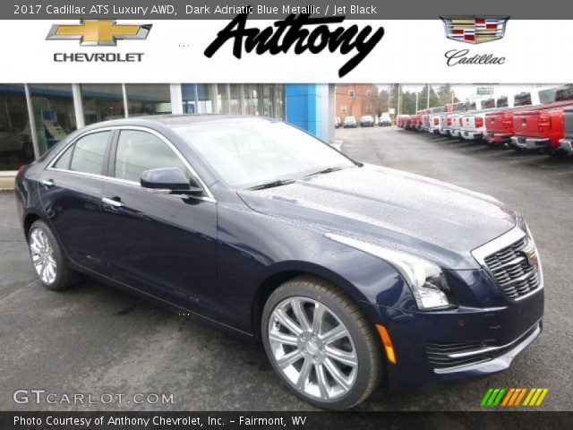 2017 Cadillac ATS Luxury AWD in Dark Adriatic Blue Metallic