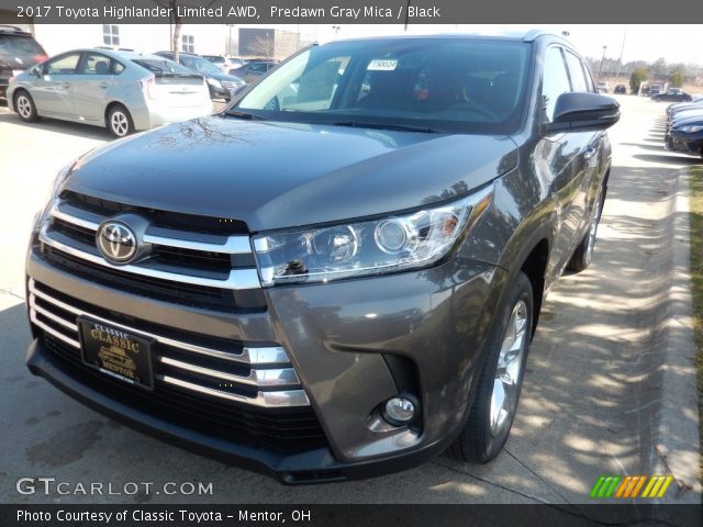 2017 Toyota Highlander Limited AWD in Predawn Gray Mica
