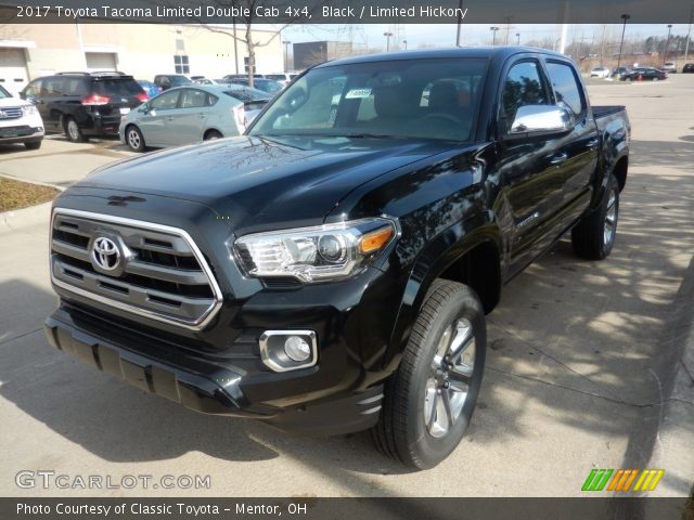 2017 Toyota Tacoma Limited Double Cab 4x4 in Black