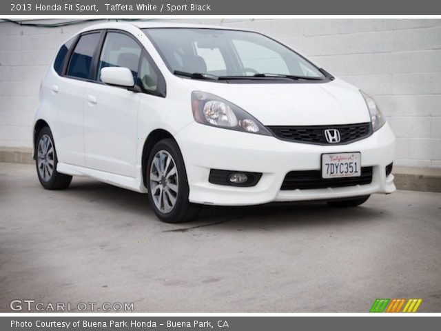 2013 Honda Fit Sport in Taffeta White