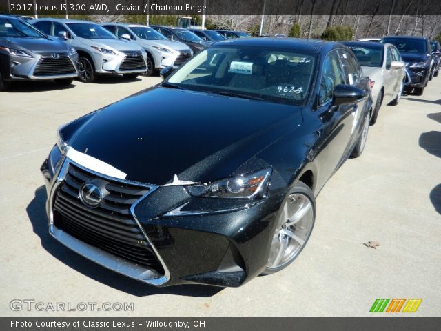 2017 Lexus IS 300 AWD in Caviar