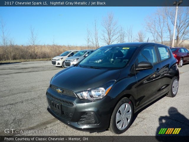 2017 Chevrolet Spark LS in Nightfall Gray Metallic