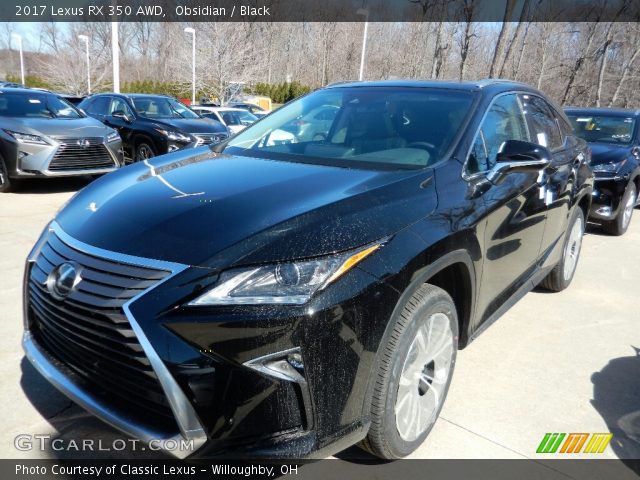2017 Lexus RX 350 AWD in Obsidian