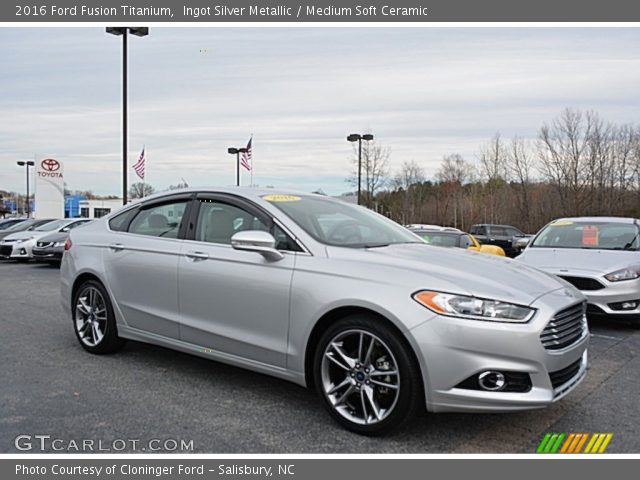 2016 Ford Fusion Titanium in Ingot Silver Metallic