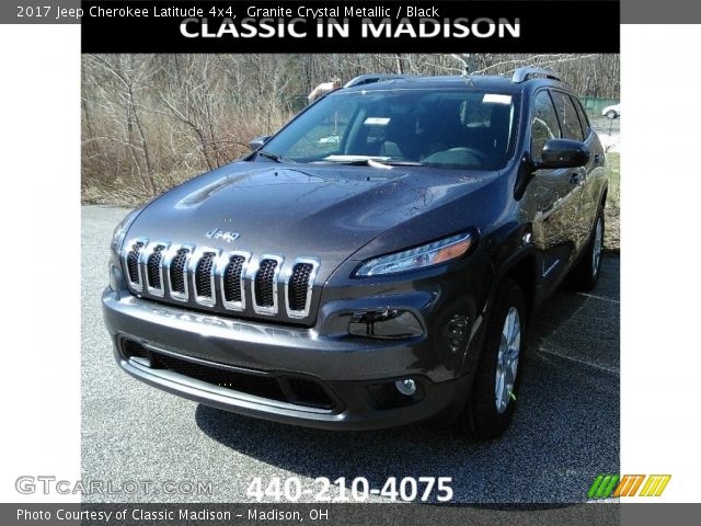 2017 Jeep Cherokee Latitude 4x4 in Granite Crystal Metallic