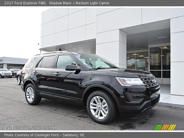 2017 Ford Explorer FWD in Shadow Black