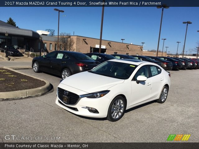 2017 Mazda MAZDA3 Grand Touring 4 Door in Snowflake White Pearl Mica