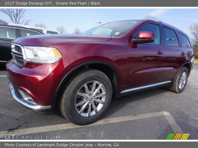 2017 Dodge Durango SXT in Octane Red Pearl