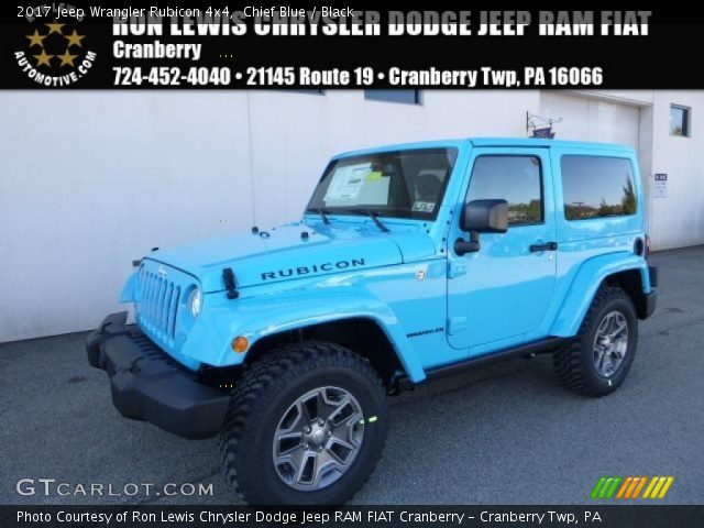 2017 Jeep Wrangler Rubicon 4x4 in Chief Blue