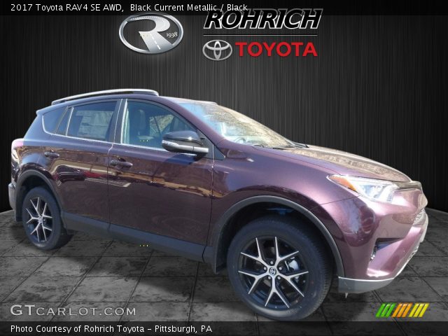2017 Toyota RAV4 SE AWD in Black Current Metallic