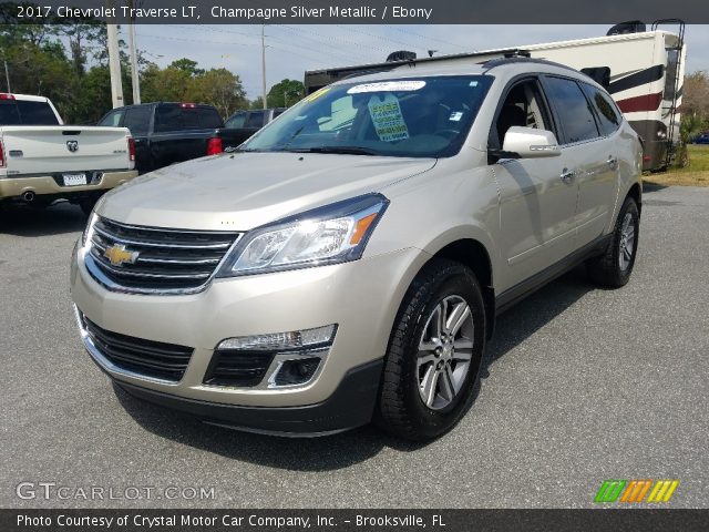 2017 Chevrolet Traverse LT in Champagne Silver Metallic