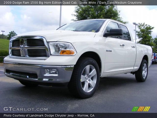 2009 Dodge Ram 1500 Big Horn Edition Quad Cab in Stone White