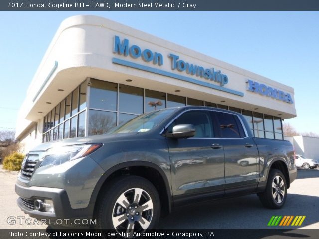 2017 Honda Ridgeline RTL-T AWD in Modern Steel Metallic