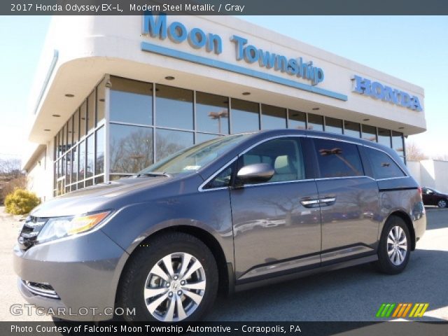 2017 Honda Odyssey EX-L in Modern Steel Metallic