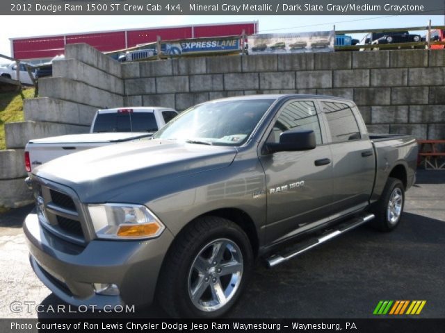 2012 Dodge Ram 1500 ST Crew Cab 4x4 in Mineral Gray Metallic