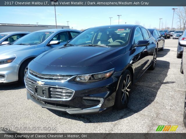2017 Chevrolet Malibu LT in Blue Velvet Metallic