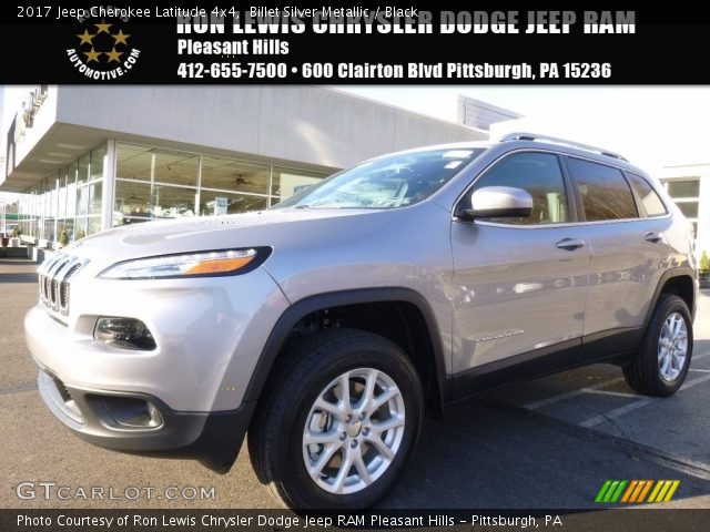 2017 Jeep Cherokee Latitude 4x4 in Billet Silver Metallic