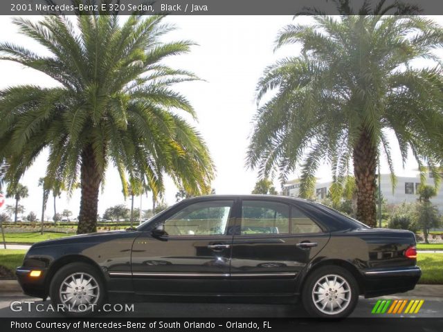 2001 Mercedes-Benz E 320 Sedan in Black