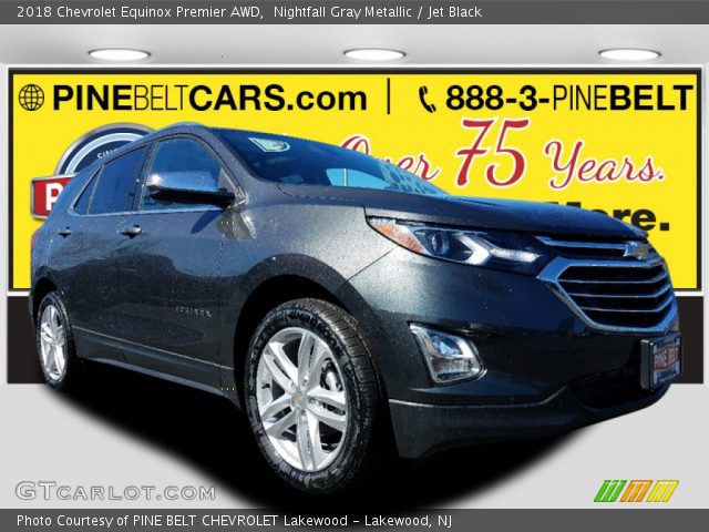 2018 Chevrolet Equinox Premier AWD in Nightfall Gray Metallic