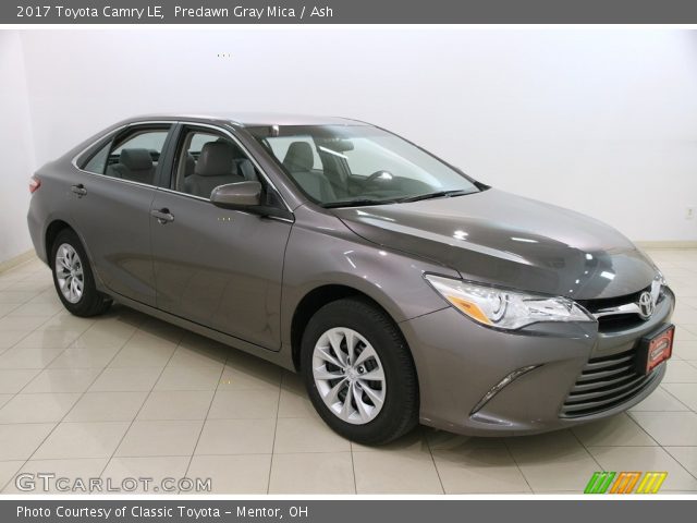 2017 Toyota Camry LE in Predawn Gray Mica