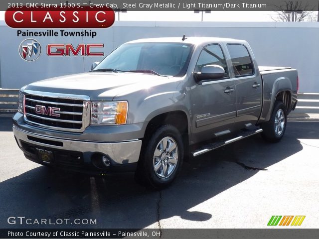 2013 GMC Sierra 1500 SLT Crew Cab in Steel Gray Metallic