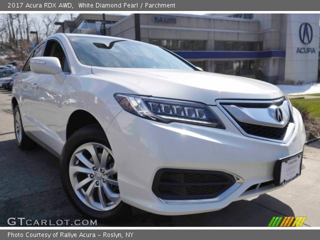 2017 Acura RDX AWD in White Diamond Pearl