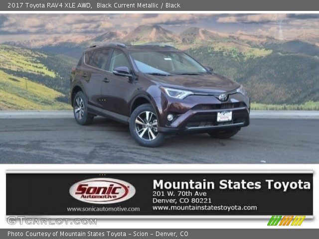 2017 Toyota RAV4 XLE AWD in Black Current Metallic
