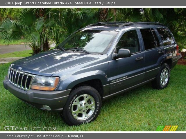 2001 Jeep Grand Cherokee Laredo 4x4 in Steel Blue Pearl