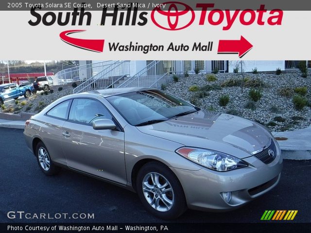 2005 Toyota Solara SE Coupe in Desert Sand Mica