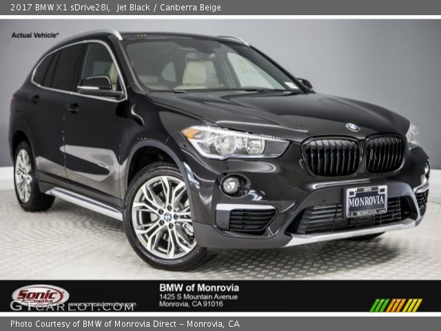 2017 BMW X1 sDrive28i in Jet Black