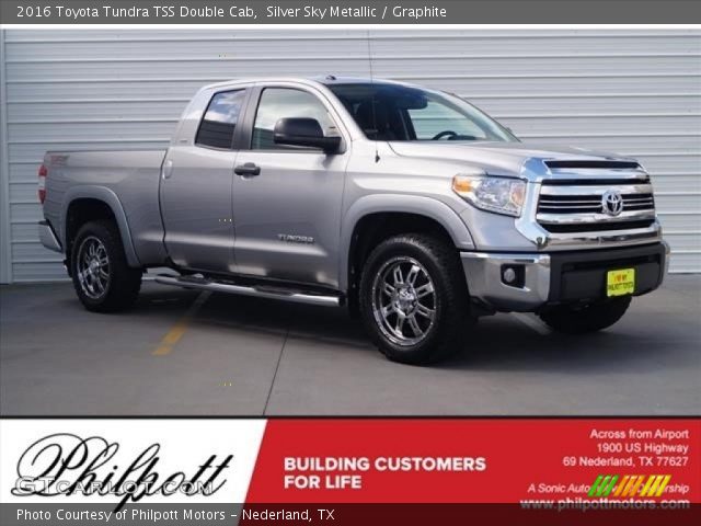 2016 Toyota Tundra TSS Double Cab in Silver Sky Metallic