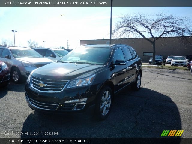 2017 Chevrolet Traverse LS in Mosaic Black Metallic