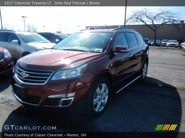 2017 Chevrolet Traverse LT in Siren Red Tintcoat