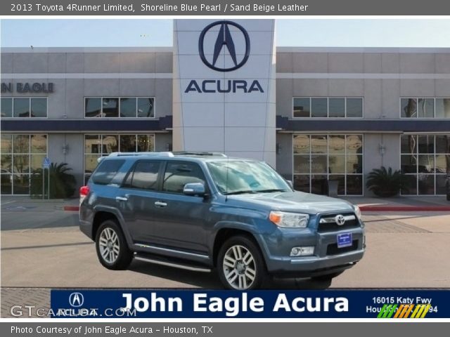 2013 Toyota 4Runner Limited in Shoreline Blue Pearl