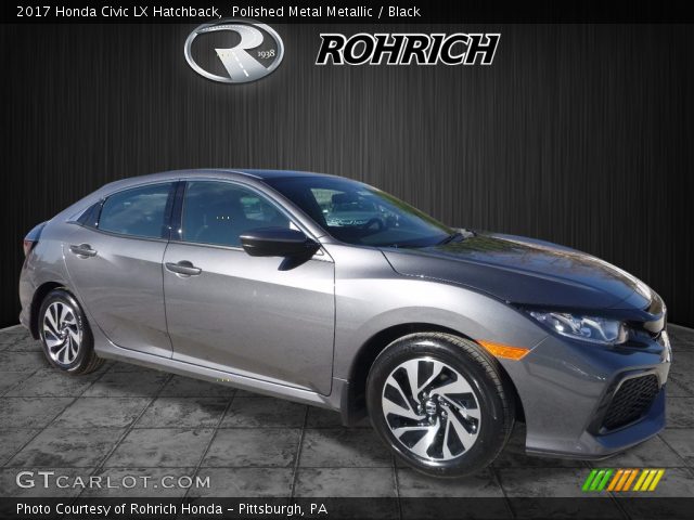 2017 Honda Civic LX Hatchback in Polished Metal Metallic
