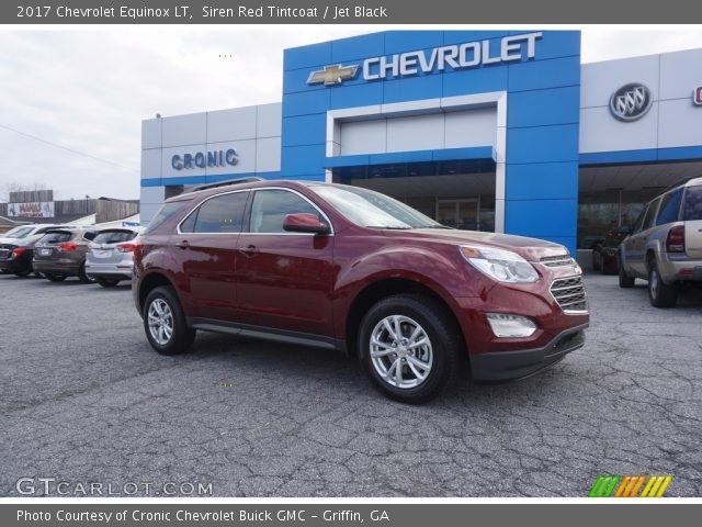 2017 Chevrolet Equinox LT in Siren Red Tintcoat
