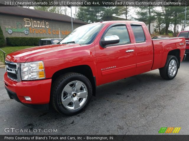 2011 Chevrolet Silverado 1500 LTZ Extended Cab 4x4 in Victory Red