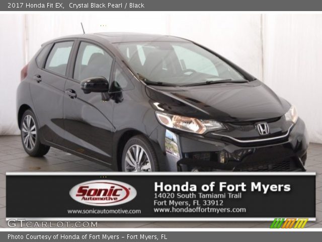 2017 Honda Fit EX in Crystal Black Pearl