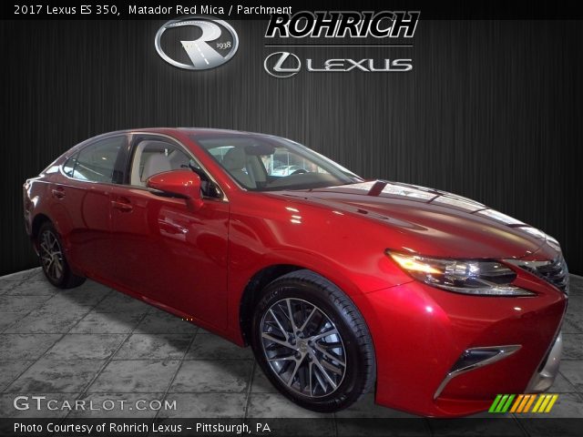 2017 Lexus ES 350 in Matador Red Mica