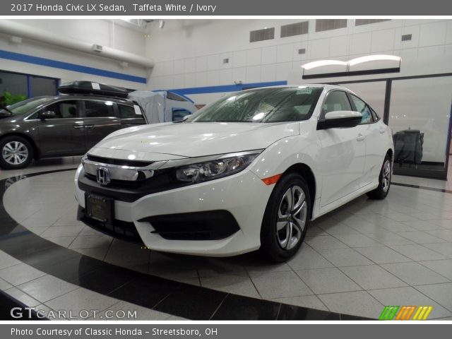 2017 Honda Civic LX Sedan in Taffeta White