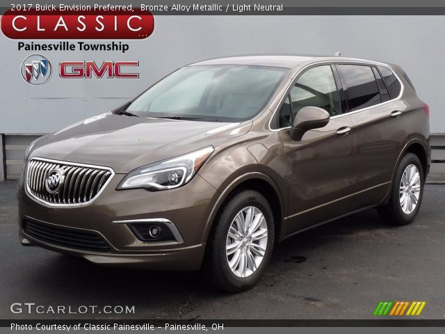 2017 Buick Envision Preferred in Bronze Alloy Metallic