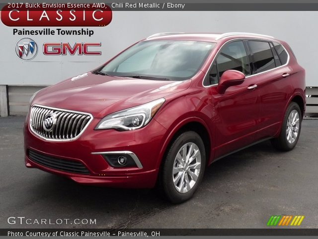 2017 Buick Envision Essence AWD in Chili Red Metallic